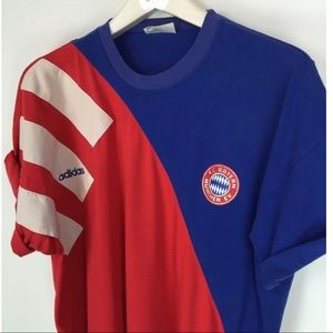 NWT Vintage 80s adidas FC Bayern Munich T-shirt